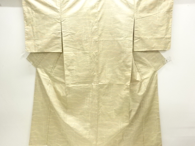 JAPANESE KIMONO / NISHIJIN OEMSHI / WOVEN ABSTRACT PATTERN 